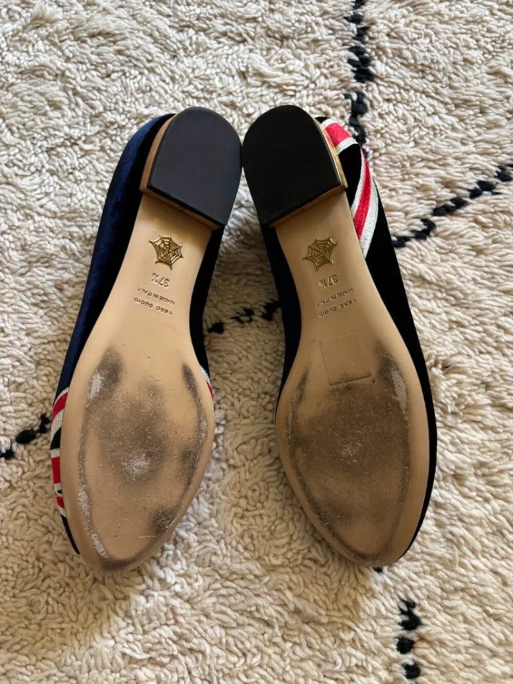 Charlotte Olympia British kitty flats -- limited edition -- size 37.5